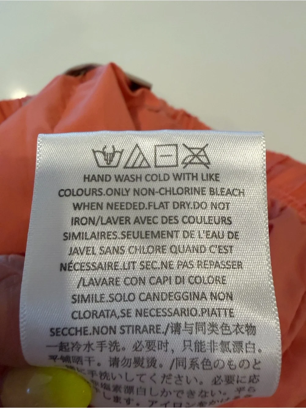 Essentials Coral Running Shorts